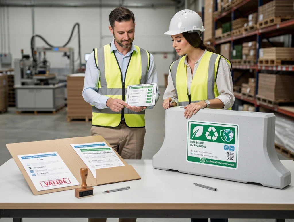 barrière de chantier